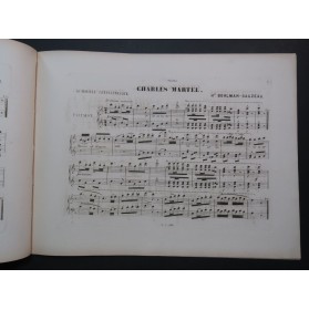 BOHLMAN SAUZEAU Henri Charles Martel Piano ca1850