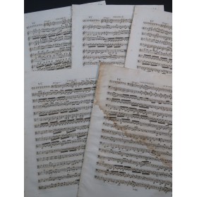 KROMMER Franz Quintette op 25 No 6 Violon Alto Violoncelle ca1820