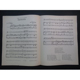 NICOLAY W. Amourette op 62 Chant Piano
