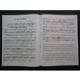 PUGET Loïsa Le Fou d'Amour Chant Piano ca1840