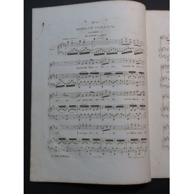 CARULLI Gustave Guarda Che Bianca Luna Chant Piano ca1840