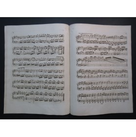SIEBER G. J. Pot-pourri No 2 Airs de Fanchette Dalayrac Piano ca1800