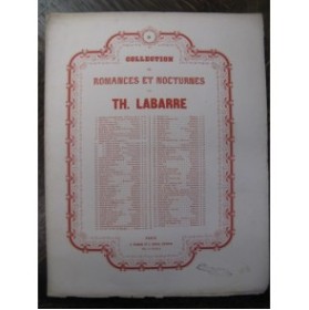 LABARRE Th. Cantique à Marie Orgue Piano Chant 1850