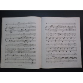 GUÉDON Isidore Absence Chant Piano ca1880