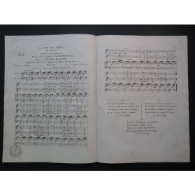BLANGINI Félix Le Billet Chant Piano ou Harpe ca1820