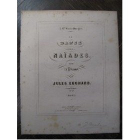 EGGHARD Jules Danse des Naïades Piano 1853