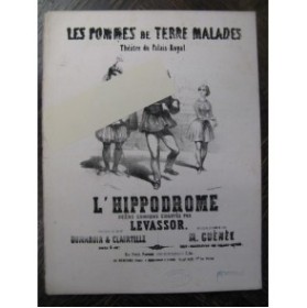 GUÉNÉE M. L'Hippodrome Chant Piano ca1850