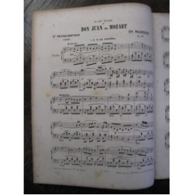 NEUSTEDT Charles Souvenirs de Don Juan Piano 1860