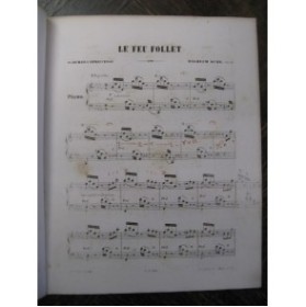 KUHË W. Le Feu Follet Piano ca1860