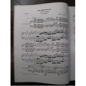 STREICH Henri Les Hirondelles Piano ca1845