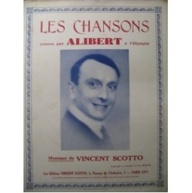 SCOTTO Vincent Le Coiffeur pour Dames Chant Piano 1929