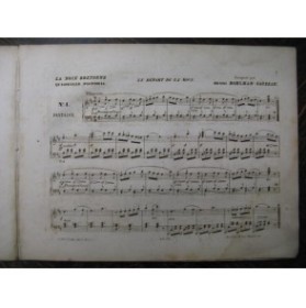 BOHLMAN SAUZEAU Henri La Chasse Bretonne Piano 1844