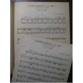 BACH Jean-Chrétien Concerto Si b Alto Piano 1952