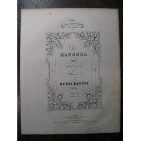 RAVINA Henri La Mahoura Piano ca1850