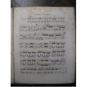 ROSSINI G. Ouverture L'Italienne à Alger Piano ca1840