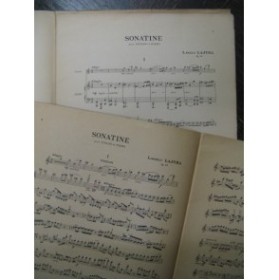 LAJTHA Laszlo Sonatine Violon Piano 1932﻿