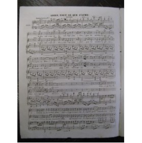 PUGET Loïsa Adieu Tout ce que j'aime Chant Piano 1838
