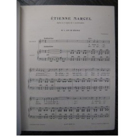 SAINT-SAËNS Camille Etienne Marcel No 4 Chant Piano ca1880