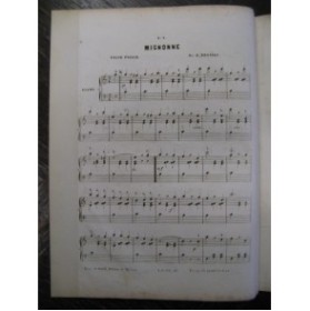 DELISLE E. Mignonne Piano ca1850