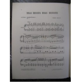 GILLET Ernest Bras Dessus Piano 1897