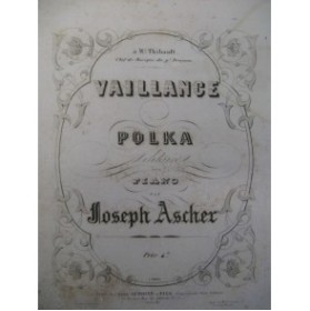 ASCHER Joseph Vaillance Piano 1851