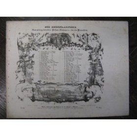 SCHUBERT P. Rubini Polka Piano 1842