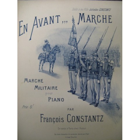 CONSTANTZ François En Avant Marche Piano