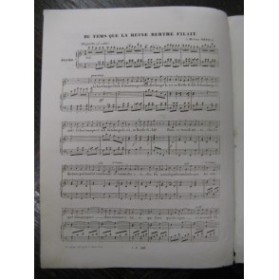 PUGET Loïsa La Reine Berthe Piano Chant 1838