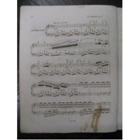 FISSONT Henry Fantaisie et Variations Piano ca1835