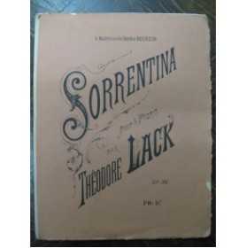 LACK Théodore Sorrentina Piano 1885