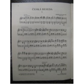 HELLER Ferdinand Ceska Beseda Piano 1959