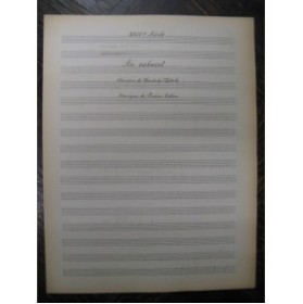COLLIN Lucien Au Cabaret Chant Piano 1916