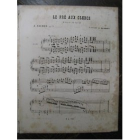 ASCHER Joseph Le Pré aux Clers Piano 1858