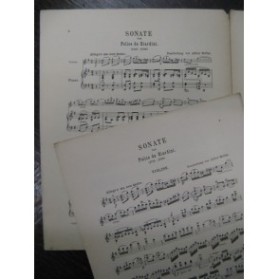 GIARDINI Sonate Violon Piano 1908