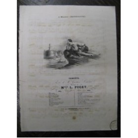 PUGET Loïsa Tempête Chant Piano 1838