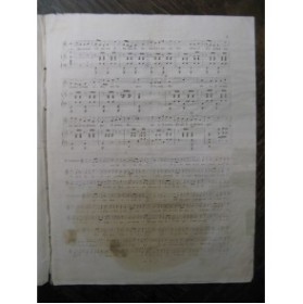 BRUGUIERE Edouard Mère et Soeur Chant Piano ca1830