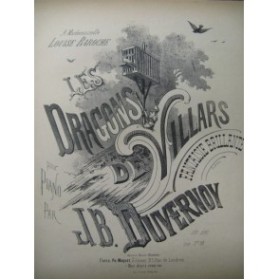 DUVERNOY J. B. Les Dragons de Villars Piano XIXe