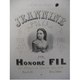 FIL Honoré Jeannine Piano XIXe