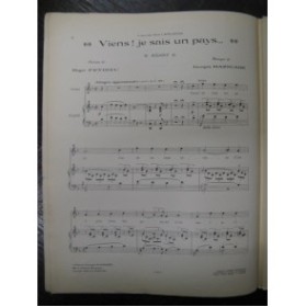 RAZIGADE Georges Viens ! Dédicace Chant Piano 1925