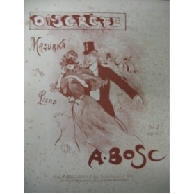 BOSC August Discrète Piano L. Burret 1895