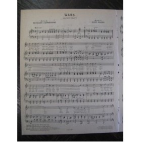 FRIEND Cliff Wana Chant Piano 1923