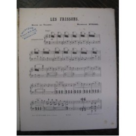STROBL Heinrich Les Frissons Piano 1893
