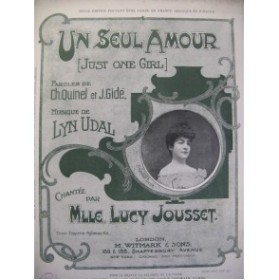 UDAL Lyn Un Seul Amour Piano 1903