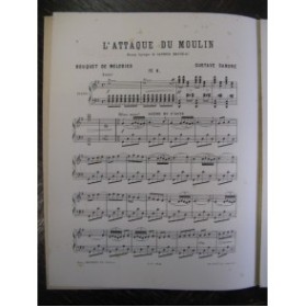 SANDRÉ Gustave L'attaque du Moulin 1 Piano 1895