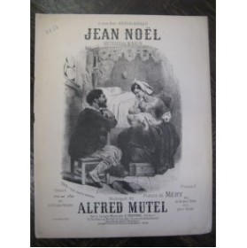 MUTEL Alfred Jean Noël Chant Piano XIXe