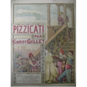 GILLET Ernest Pizzicati Flute Piano 1894