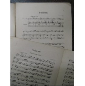 GILLET Ernest Pizzicati Flute Piano 1894