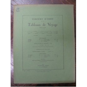 D'INDY Vincent Paturage Piano 1920