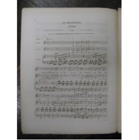 GABUSSI V. Les Deux Fiancées Chant Piano ca1830
