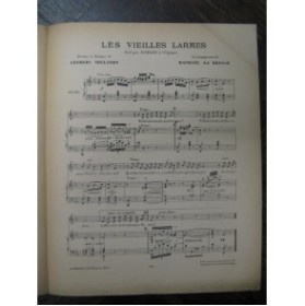 MILLANDY Georges Les vieilles Larmes Chant Piano